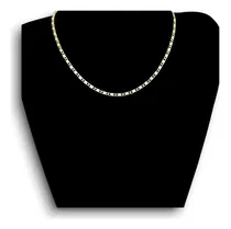 Comprar Cadena Collar Eslabón Valentino Oro 18k Elegante Lujo Larga