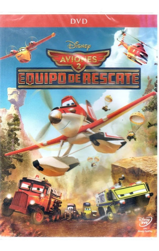 Aviones 2 Equipo De Rescate Dvd Disney Nueva Sellada