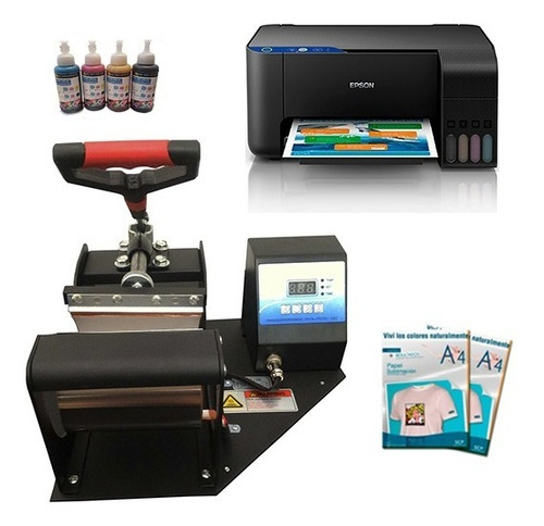 Kit Sublimación Epson L3110 Estampadora Sublimadora De Taza