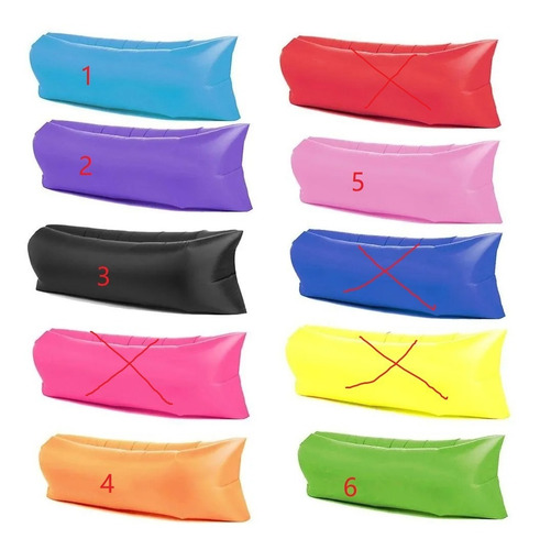 Sofá Inflável Preguiçoso Camping Saco De Dormir 240x70