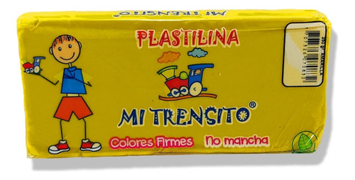 Barra Plastilina 250 Gramos *10 Unidades, 2.5 Kilos,amarillo