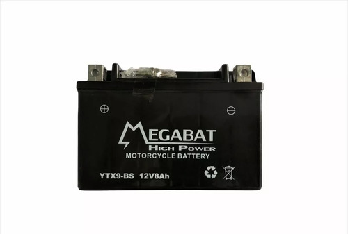 Bateria Megabat Ytx9-bs (no Envios)