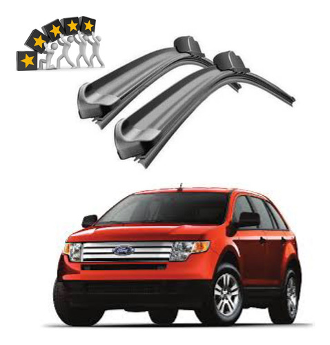 Plumas Limpiaparabrisas Bananas Ford Edge 2007 Al 2010