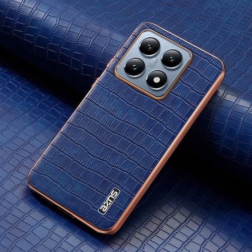 Funda Anticaída Textura Cocodrilo Para Xiaomi 14t Pro