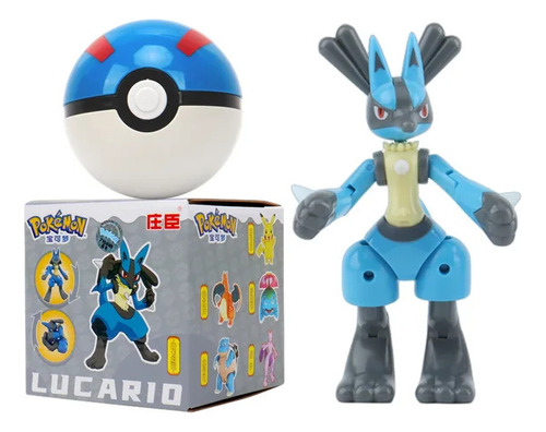 Figuras Pokemon Con Pokebola Varios Personajes En Caja Regal