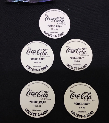 Tazos Coca Cola 5-pack Sobre Abierto Retro 1995 Original #1 (Usado)