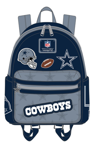 Nfl Dallas Cowboys Patches Loungefly Mini Backpack