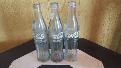 Antiguas Botellas De Gaseosa Coca Cola Año 1970