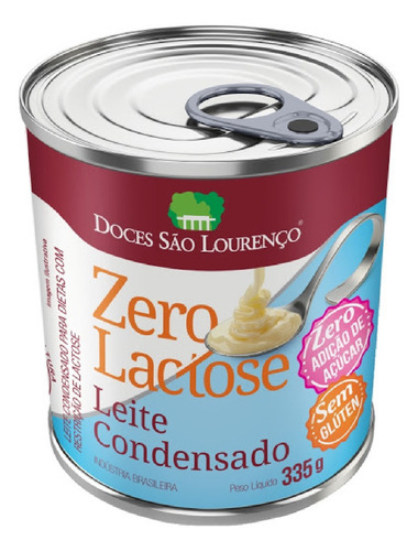 Imagem 1 de 3 de Leite Condensado Zero Lactose Zero Açúcar Sl 335g