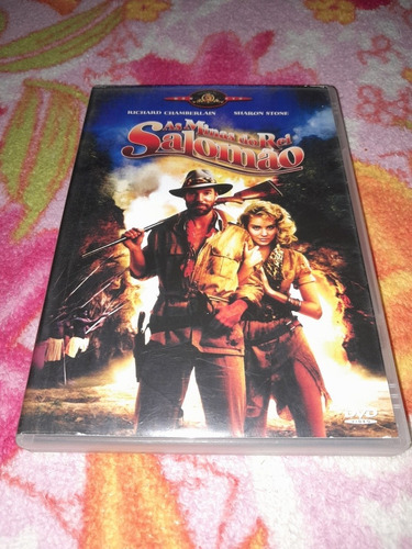 Dvd Nas Minas Do Rei Salomão Usado 1 Vez Original Dublado 