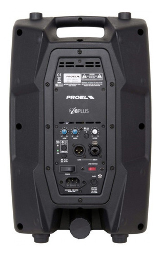 Imagen 2 de 3 de Caja Acustica Proel V8plus Act 8 +1 400w 121db
