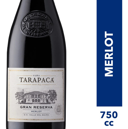 Vino Tarapacá Gran Reserva Merlot 750cc