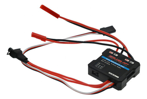 Controlador Rc 40a Brush Esc Con Conector Jst Para Wpl B14 B