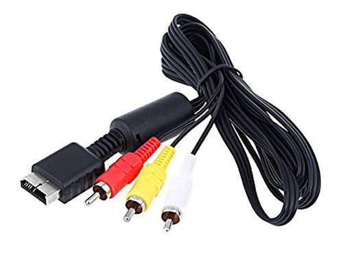 Cable Av Rca Ps1 Ps2 Ps3 Audio Y Video