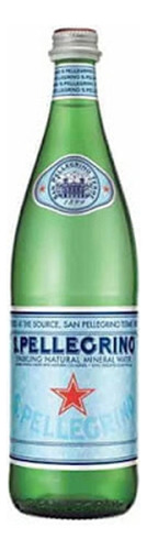 Agua Botella Plastico San Pellegrino Gasificada X750 Italia