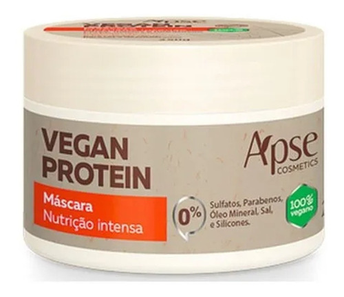 Apse Vegan Protein Máscara - Nutrição Intensa