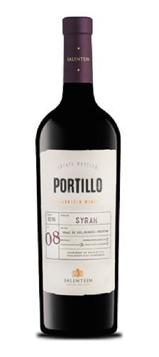 Portillo Syrah - Caja De 6 Uds. X 750ml.