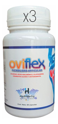 Oviflex Pack Tratamiento 3 Envases X 60 Caps Hoch Wertig Sabor Sin Sabor