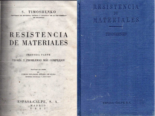 Resistencia De Materiales Libro De Ingienieria Tapa Dura
