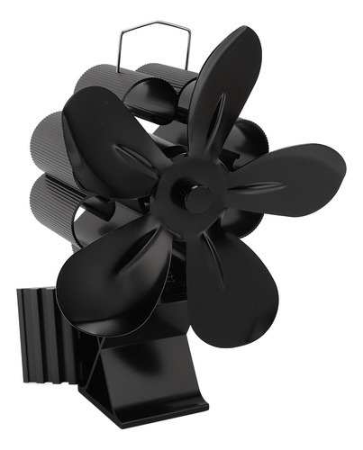 Ventilador De Estufa De Leña De 5 Aspas Que Funciona A Prueb