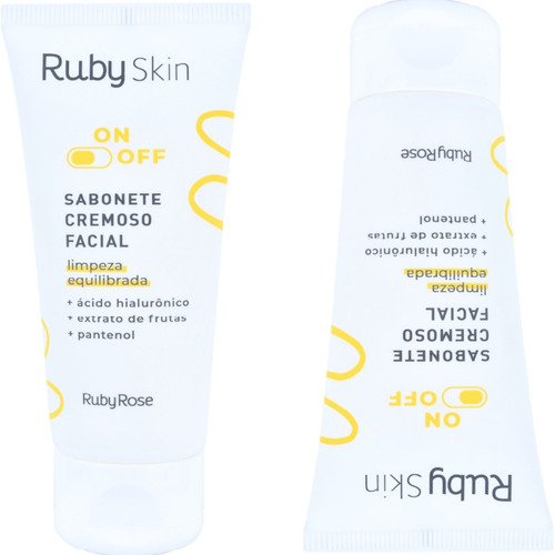 Imagem 9 de 10 de Sabonete Cremoso Facial Ruby Skin On + Off Ruby Rose