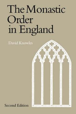 Libro The Monastic Order In England - Dom David Knowles