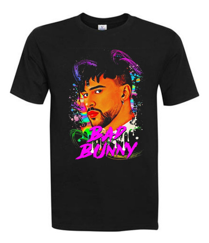 Polera Bad Bunny - Diseño 100