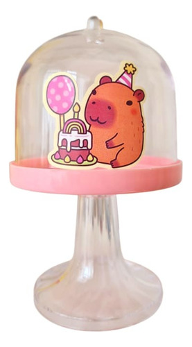 Cumple Capibara Porta Posa Cupcake Candy Bar 3 Unidades