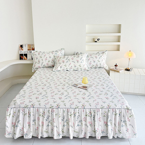 Spring Story: Faldón De Cama Individual De 180 X 200 Cm (mod