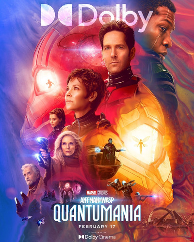 Póster Ant-man And The Wasp: Quantumania Dolby Cinema Marvel