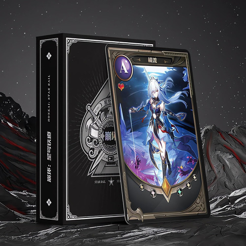 Honkai Star Rail Laser Baraja De Póquer Coleccionable, C...