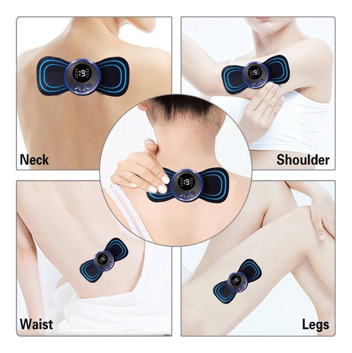 Massageador Elétrico Cervical Eletroterapia Ems Pescoço