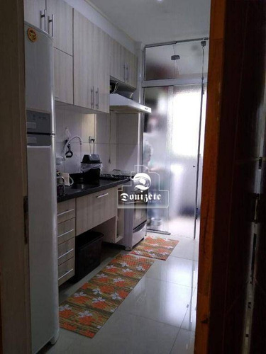 Imagem 11 de 22 de Apartamento Com 2 Dormitórios À Venda, 58 M² Por R$ 220.000,00 - Vila Tibiriçá - Santo André/sp - Ap16498