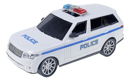 SUV de controle remoto Art Brink SUV Polícia 1:16 branco