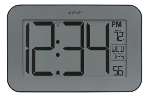 Crosse Technology Reloj Digital Atomico Temperatura Interior