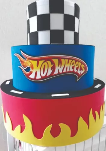 Quer Bolo? Doces Artesanais - Hoje foi dia de Hot Wheels para o