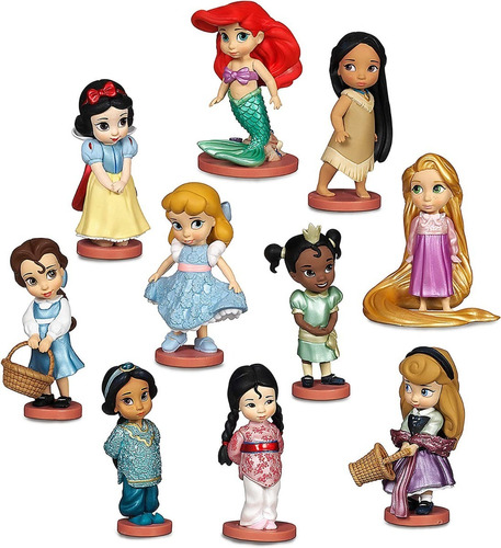 Set De 10 Princesas Disney