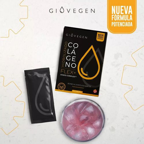 Imagen 3 de 7 de Giovegen Flex - Colágeno Hidrolizado Bebible