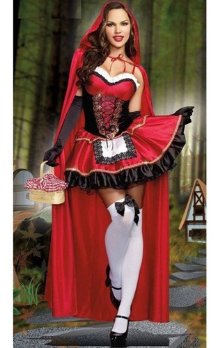 Disfraz De Caperucita Roja Para Mujer