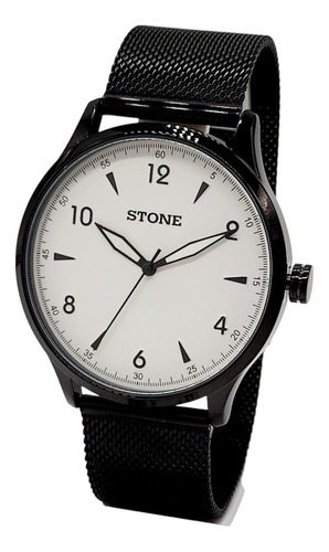 Reloj Stone Hombre Original Malla Tejida Garantia Oficial!!