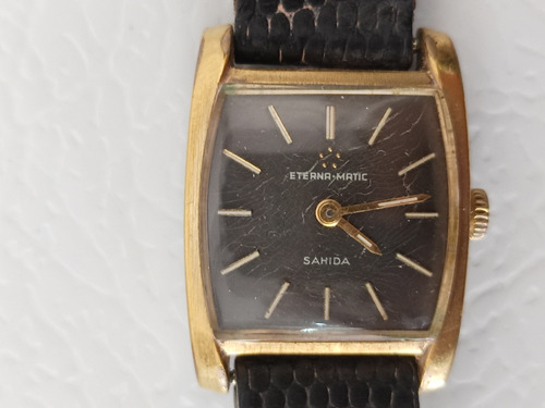 Reloj Eterna-matic Sahida Automático De Dama Vintage 