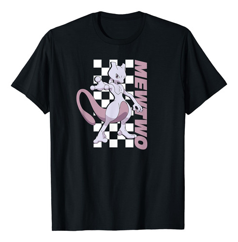 Camiseta Pokemon De Mewtwo - Poke Playera