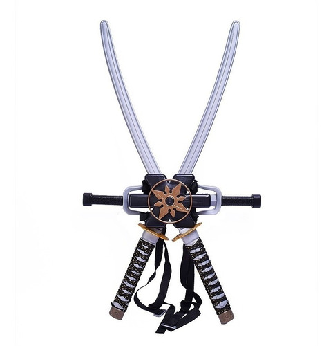 Espada Ninja 70 Cm Katanas Con Accs El Duende Azul Jlt 7304