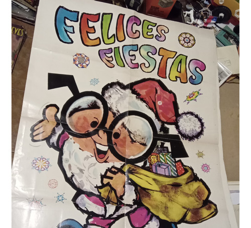 Afiches Revista Anteojito: Felices Fiestas. 56cm X 78cm