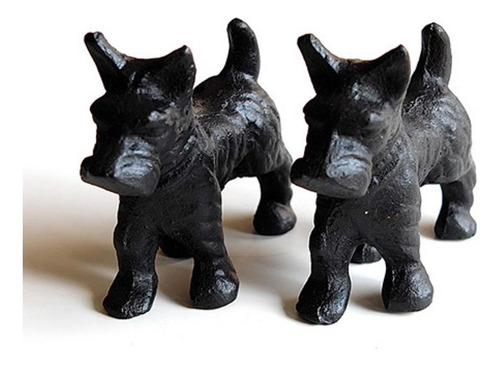 Estatua De Perros Adorno De Escritorio Artesanía Decorativa