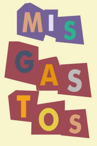 Libro Mis Gastos: Planificador Para El Control De Los Gasto