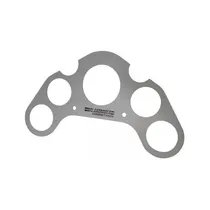 Comprar Tablero Portareloj Bumerang 5 Alojamientos O Rober Competicion 4 Relojes Ø66mm Y Tacómetro De 125 Mm En Color Plata