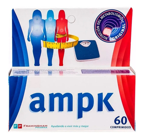 Ampk Quemador Grasas Calorías Saciador X 60 Comprimidos