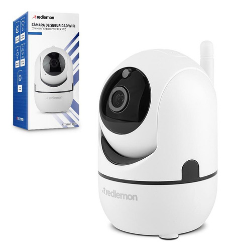 - Cámara De Seguridad Wifi 360° Con Seguimiento Y Detección
