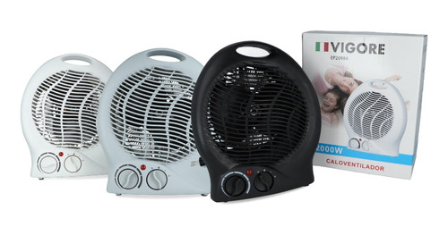 Caloventilador Vigore Portátil 2000x Termostato